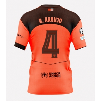 Billige Fotballdrakt Barcelona Ronald Araujo #4 Replika Tredjedrakt 2025-26 Kortermet